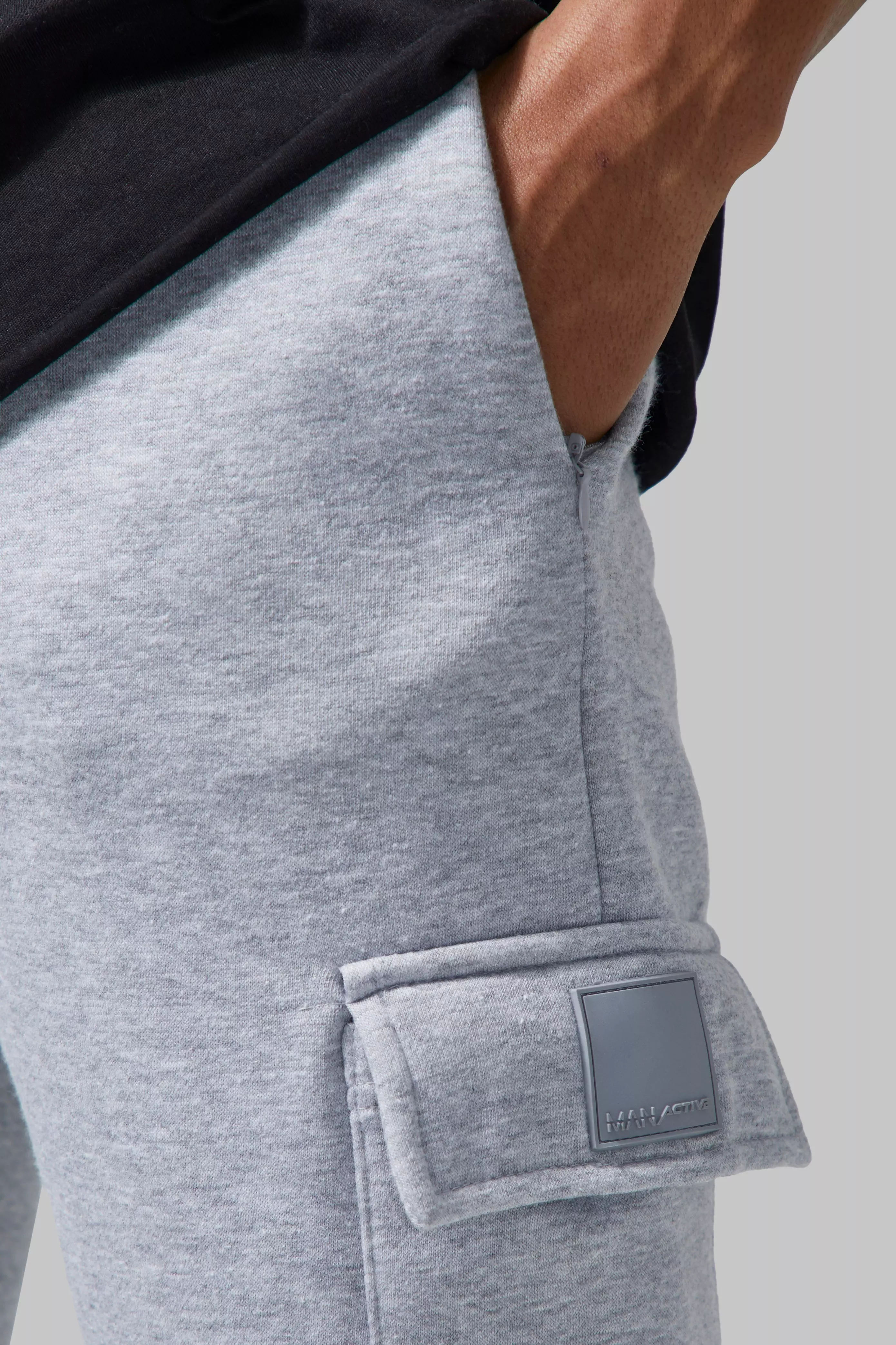 【boohooMAN】Active Gym Jogger カーゴ ジョガー 関送込み Joggers | Man Active Gym Cargo Jogger | boohooMAN